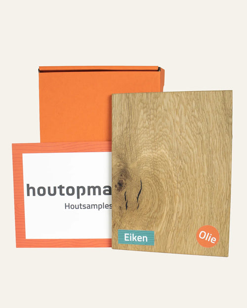 Eiken / Rustiek eiken houtsample